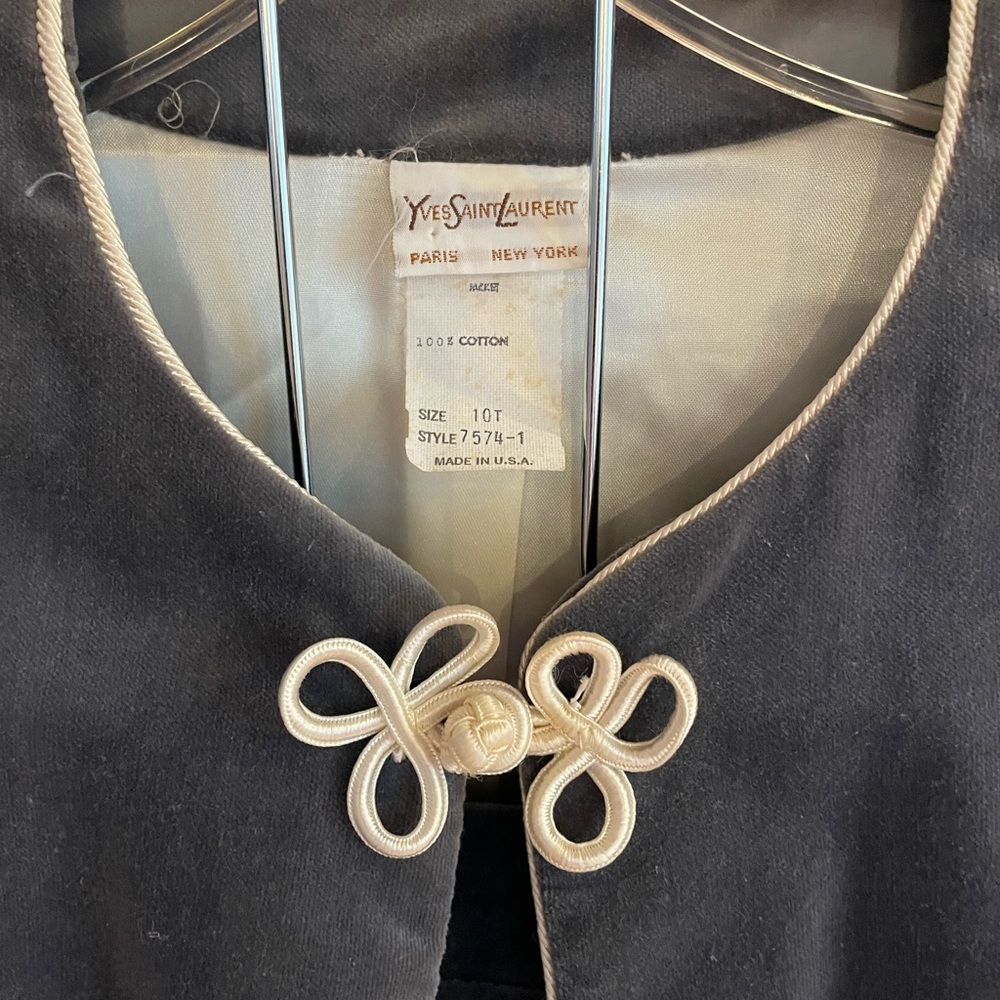 YSL vintage children’s jacket and skirt set - size 10 girls